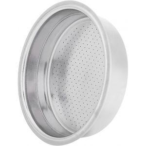 KAL-Filtre À Café, Accessoires De Machine Panier Filtre En Acier Inoxydable Réutilisé Pressurisé Par D'Acier Double Couche Pour La Tasse Simple Pratique Maison Accessoires Café(1#) - Neuf