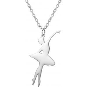 Kal-Collier De Ballerine Pour Fille Gymnastique Ballerine Bijoux De Danseuse Collier À Pendentif - Neuf