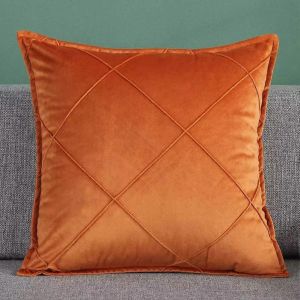 Housse de coussin souple simple en velours Ensemble de haute qualité,Housse de coussin de canapé décoratif Coussin de coussin - Neuf
