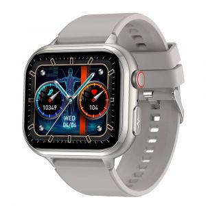 VE31 PRO Smartwatch pour homme femme SOS Fitness Bluetooth appel fréquence cardiaque longue durée de vie de la batterie étanche 2025 ECG montre intelligente Silver - Neuf