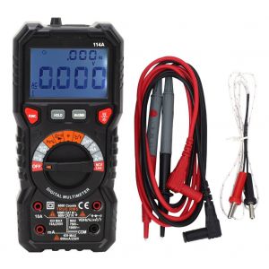 Multimetre numerique portable de poche RM114A, testeur de tension CC/CA, de resistance, de capacite, equipement industriel - Neuf