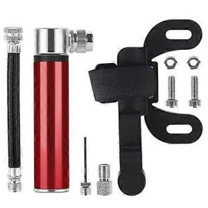 Pompe &Agrave; V&eacute;lo En Alliage D'aluminium Portable Mini Pompe Avec Aiguille Pour Ballon De Basket-Ball De Football, De Volley-Ball De Haute Pression - Neuf