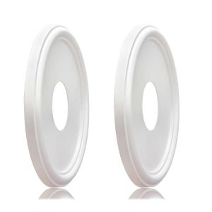 M&eacute;daillon De Plafond En Pu Moul&eacute; Pour Luminaires Et Ventilateurs De Plafond,13 X 4 X 1-1/8 Po (Od X Id X P) (Convient &Agrave; Cano - Neuf