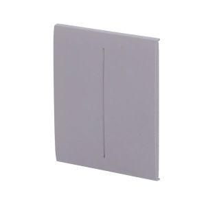 Panneau Tactile Central pour Interrupteur de Lumi&egrave;re Double Gris - AJ-CENTERBUTTON-2G-GRE - Neuf