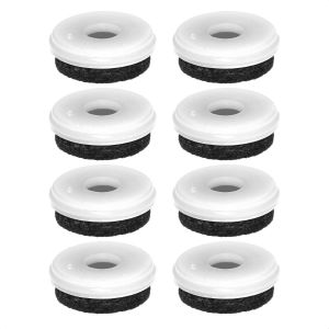 Patins En Feutre Robuste Pour Meubles Et Chaises-Lot De 8 Patins De Rechange Changeables-Naturel-Diamètre Ø 25 Mm-Pour Base Ø 25 Mm-Made En Allemagne-15802800 - Neuf