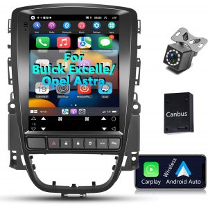 JKUN-¿1+32G¿ Carplay Android Auto Android Autoradio Pour Buick Excelle/Opel Astra J 2009-2015,9.7 Pouce Vertical Ecran Avec Gps Wifi Autoradio Bluetooth Main Libre Avec Rds/Fm+Camera De Recul - Neuf