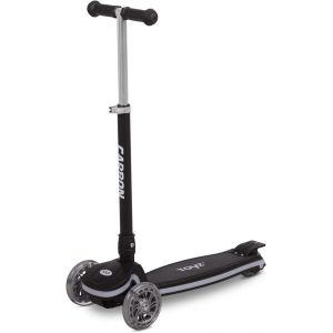 Ksfal-Toyz Carbon¿Trottinette Pour Enfants Dès 3 Ans¿Trottinette À Trois Roues¿Contrôle Par Équilibre Corporel,Roues Lumineuses¿Guidon Réglable En Hauteur¿Légère,Pliable - Neuf