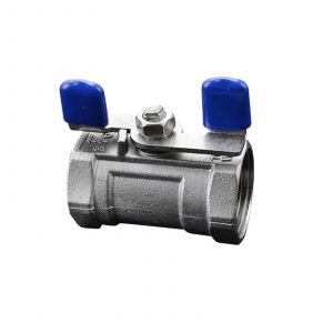 3/4" BSP Filetage Femelle 2 voies 304 en Acier Inoxydable Vanne &agrave; Bille DN20 1 Pi&egrave;ce pour l'Eau de Gaz de Contr&ocirc;le de l'Huile - Neuf