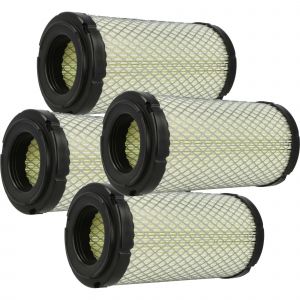 vhbw 4x Filtre à air compatible avec JCB JZ 140, JS 240LC pelleteuse - Filtre moteur extérieur - Neuf