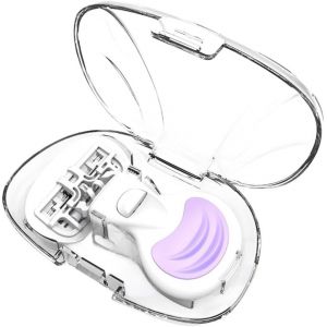 Rasoir Partie Intime Femme,Rasoir Intime Pour Femme,Rasoir Visage Femme,&Eacute;pilateur Manuel Pour Poils Priv&eacute;s Des Jambes Et Des Aisselles Pour Femmes Avec 1 Brosse De Nettoyage - Neuf