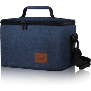 Ulteronixshop-Aosbos Sac Repas Isotherme 10L &Eacute;tanche Grand Sac D&eacute;jeuner Thermique Lunch Bag Portbale pour Bureau Pique-Nique Barbecue - Neuf