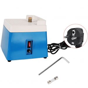 Broyeur a eau automatique bleu en ceramique et verre, prise UE 220 V, sans support - Neuf