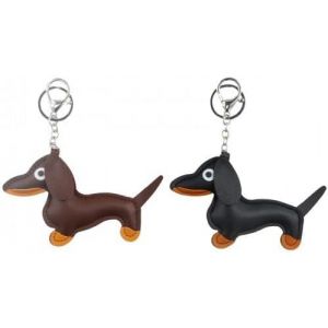 Wisebom 2 Pièces Porte Clef Cuir Teckel,Porte-Clés Animal Teckel Porte-Clés En Cuir Pu Porte-Clés Chien En Cuir Pour Personnes Préférées Hommes Femmes Enfants Anniversaire Cadeau - Neuf