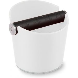 Knock Box Café Boîte Bac Marc A Cafe Pot Marc De Café Coffee Knock Box Barista Accessoire Avec Barre De Frappe Amovible En Métal Et Base Antidérapante (Blanc) - Neuf