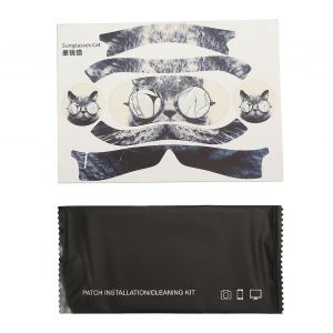 Lunettes Vr Autocollants Ultramince Cool Dessin Anim&eacute; Motif Protecteur Vr Autocollants Pour Pico 4 Vr Casque Lunettes De Soleil Chat - Neuf