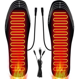 Semelles Chauffantes, Chaussures Chauffantes Usb Pour Sports De Plein Air (Taille - Neuf