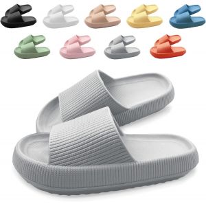Kalanka-Claquettes Femme Homme Antidérapante Pantoufles De Douche Soft Chaussons De Bain Sandales Chaussure De Plage Piscine Maison Slippers - Neuf