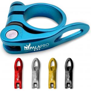 Bike Colliers De Selle Pour Vélo - Collier De Serrage De Tige De Selle De Vélo - Pince Selle Velo En Alliage D'aluminium À Dégagement Rapide Pour Vélo - Neuf