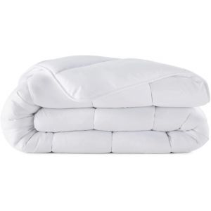 &iquest; Couette 220x240 Temp&eacute;r&eacute;e Pour Lit 2 Personnes - 100% Microfibre &iquest; Edredon Couverture Chaude 100% Microfibre 300 Gsm &iquest; 4 Saisons Et Hiver 240 X 220 Cm Anti-Acariens - Neuf