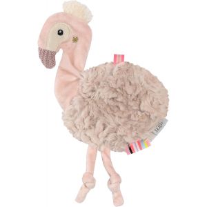 JGD-Flamant Rose Bruissant, Jouet d'Activit&eacute; pour Saisir, &Eacute;couter, Jouer et Produire des Sons, Favorise les Sens et la Motricit&eacute;, Compagnon Optimal pour B&eacute;b&eacute;s et Tout-Petits d&egrave;s la Naissance - Neuf