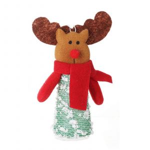 Festive Ont Conduit &Agrave; Santa Cerf Bonhomme De Neige Figures Jouet De No&euml;l En-&Eacute;clair&eacute; Permanent De La Poup&eacute;e De Santa Led Festive Ornement Forxmas D&eacute;coration - Neuf