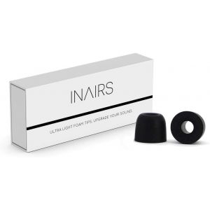 KAL-Paires In¿irs Air1 (M) -Embouts D'Écouteurs En Mousse À Mémoire De Forme: Bien Plus De Confort Qu'Avec Des Embouts En Silicone - Neuf