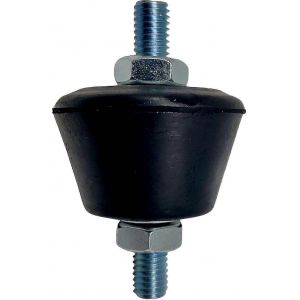 INDUSTRIEL | Silentbloc conique pour climatiseur M8 | Pied anti-vibration | avec écrous et rondelles | Lot 4 Bloc silencieux M8 | Support mural | pour Reve - Neuf