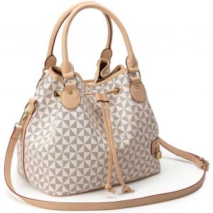 Sac seau pour femme au style hobo chic et elegant, sac a bandouliere a cordon, cabas avec poches - Neuf