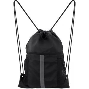 Acdsgd-Sac De Gym &Eacute;tanche Avec Cordon De Serrage Avec Sac &Agrave; Balles, Grande Capacit&eacute; Pour &Eacute;quipements De Sport, Sac De Gym L&eacute;ger Pour Hommes Et Femmes, Gym - Neuf