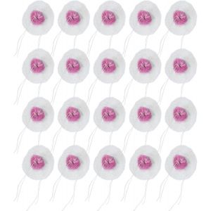 Eryi-Manteaux De Lampe Au Kérosène Abat-Jour À Gaz De Paraffine Accessoires De Lampe De Camping Abat-Jour Mèche Légère Gaze À Double Tête 20 Pièces Lampes De Sol À Double Tête En - Neuf