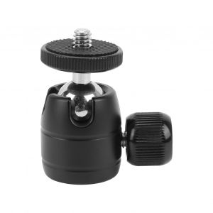 Mini trepied a rotule en metal rotatif a 360¡ã pour appareil photo avec fixation a vis 1/4 po - Neuf