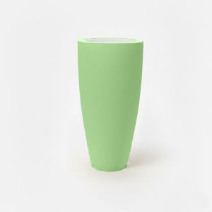 Pot Conique 3 En 1 Dessus Poly&eacute;thyl&egrave;ne Blanc - Neuf