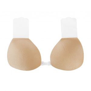 Soutien-Gorge Push-Up Auto-Adhesif Sans Bretelles, Dos Nu, Reutilisable, Couleur Chair D - Neuf