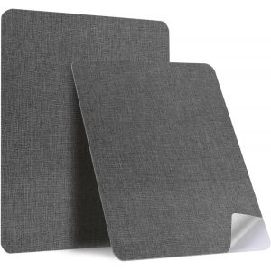 Mevronisshop-Patch De R&eacute;paration En Lin Pour Tapisserie De Voiture Et Canap&eacute; Gris Fonc&eacute; 20 X 28 Cm - Neuf