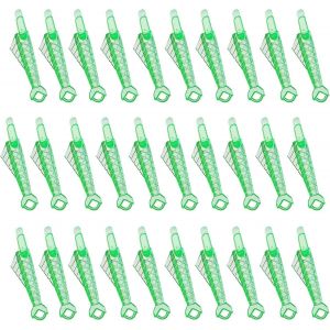 meimie-Enfile Aiguille,30 Pièces Type Poisson Passe Fil Couture Point De Croix Enfile Aiguilles Plastique Needle Threader Pour Travaux De Couture Diy - Neuf