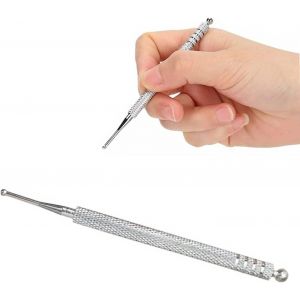 Stylo D'acupression, Barre D'acupression, Stylo D'acupuncture Auriculaire, Sondes Doubles Pour Acupuncture Et Acupression, Stylo D'acupuncture Portable Pour Le Visage Et Les Bras - Neuf