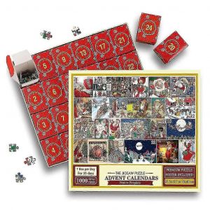 Qualité Noël Compte à rebours Puzzle Set Dans Calendrier de l'Avent Parfait Anniversaire Merci Cadeau Compte à rebours Pour Noël[jl] - Neuf