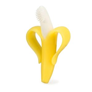 Brosse à dents en silicone souple pour bébé, jouet de dentition, soulage les douleurs des gencives de bébé - Neuf