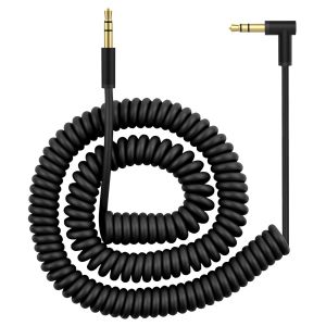 Câble audio Studio 2 3,5 mm vers 3,5 mm pour casque audio auxiliaire compatible avec Beats by Dr Dre Solo4 /Solo3 /Solo 2 /Studio 2 3 Pro, Solo HD, Executive, Mixr, Pro, Detox, casque sans fil - Neuf