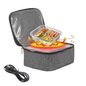 Bo&icirc;te &Agrave; Lunch Chauffante &Eacute;lectrique Portable - Mini Four &Agrave; Micro-Ondes Pour Des Repas Chauds Partout, Id&eacute;al Pour Le Travail, Les Voyages Et L'ext&eacute;rieur - Neuf