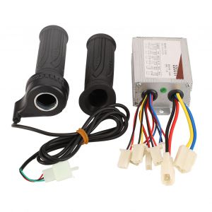 Kit De Poignee D'accelerateur Pour Scooter, Controleur Brosse, Longue Poignee D'accelerateur Pour Velo Electrique - Neuf