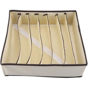 Shiliu-Boîte De Rangement Portative, Boîtes De Rangement D'organisateur De Garde-Robe De Diviseur De Sous-Vêtements Pour Le Soutien[ - Neuf