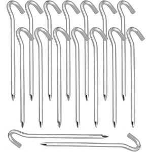 20 Piquets De Tente En Aluminium - Neuf