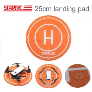 Mini Tapis D'atterrissage 25cm, Imperm&eacute;able, Pliable, Pour Le Bureau, Le Parking, Pour Dji Tello/Spark/Mini Drone, H&eacute;licopt&egrave;re, Quadcopter - Neuf