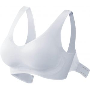 Soutien Gorge Sans Armature Pour Femmes Push Up Anti-Affaissement Brassi&egrave;re Femme Sport &Agrave; L&eacute;ger Respirante Soutien-Gorge Grande Taille Classique Sports Lingerie Yoga Casual Bra - Neuf