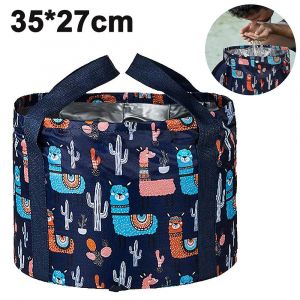 Lavabo pliable portable pour les voyages et le camping en plein air - Neuf