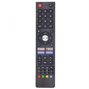 de Remplacement pour Changhong Aucune Configuration Requise T&eacute;L&eacute;Commande Universelle Changhong avec Bouton Netflix YouTube - Neuf