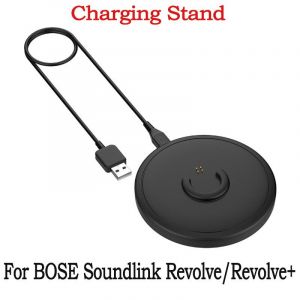 Support de socle de charge USB DC 5V,1,5 A,base de chargeur pour Bose SoundLink REvolve +/REvolve + II pour Bose SoundLink REvolve/REvolve II - Type Black Charging Stand - Neuf