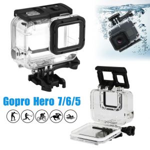 Gopro Hero 7/6/5 Caméra Sous-Marine Étanche Plongée Surf Étui De Protection - Neuf