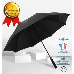 Parapluie - Confo® - Grand Parapluie Droit - Automatique - Noir - Pour Hommes - Neuf